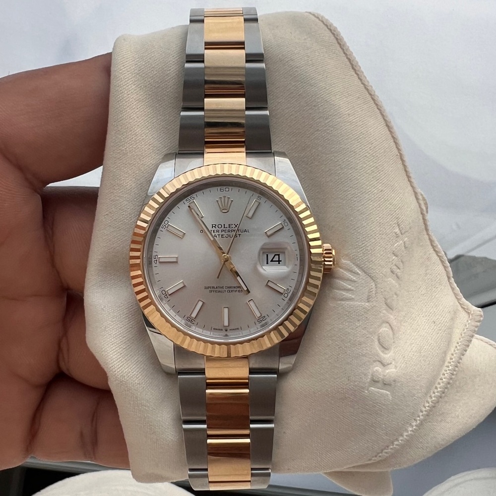 2021 Rolex Oyster Perpetual Datejust 41 mm, Original Papers & Box Included